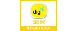 DIGI Reload Card - RM30 (MYR ONLY)