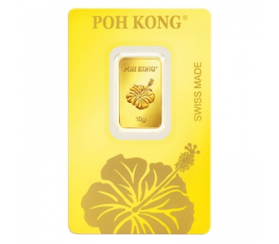 Poh Kong Bunga Raya Gold Bar 10G