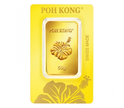 Poh Kong Bunga Raya Gold Bar 50G